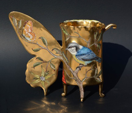 Butterfly (Back Detail) – 2020 – Porcelain – 6″ x 3″ x 2″